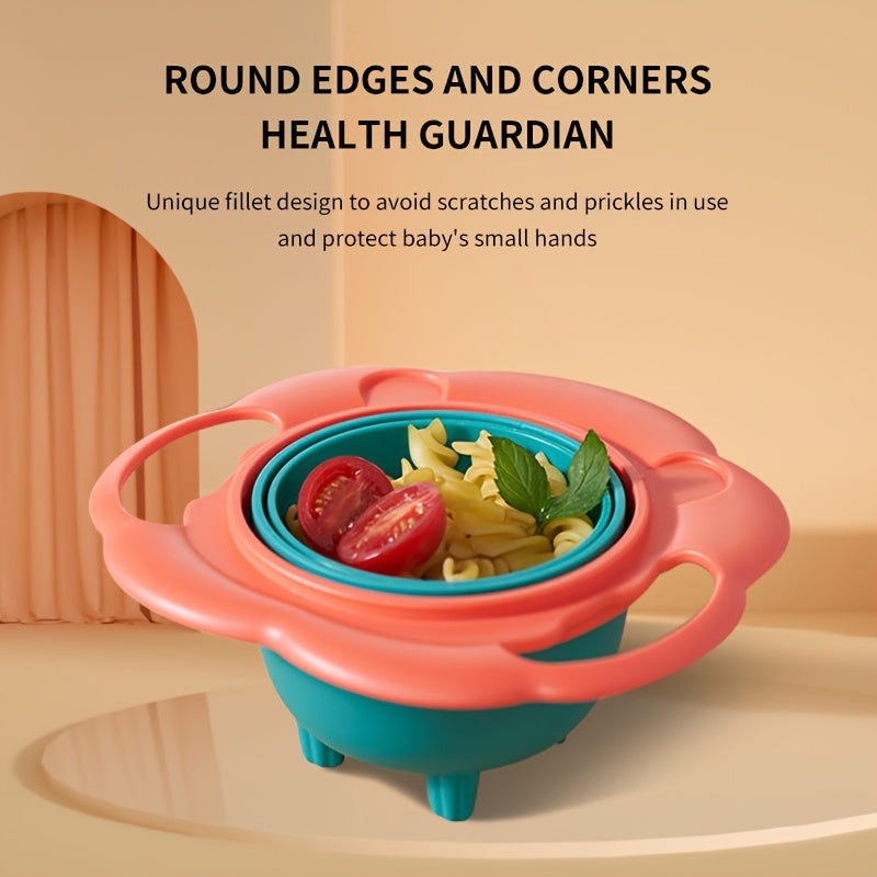 360 degree Rotating Gyroscope Bowl + Free gifts