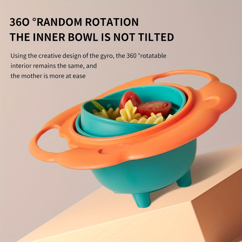 360 degree Rotating Gyroscope Bowl + Free gifts