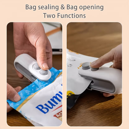 Mini Portable Plastic Bag Sealer Machine + Free gifts