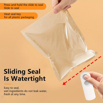 Mini Portable Plastic Bag Sealer Machine + Free gifts