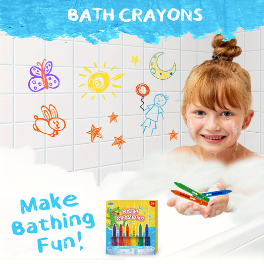 Bath Crayons Set + Free gifts