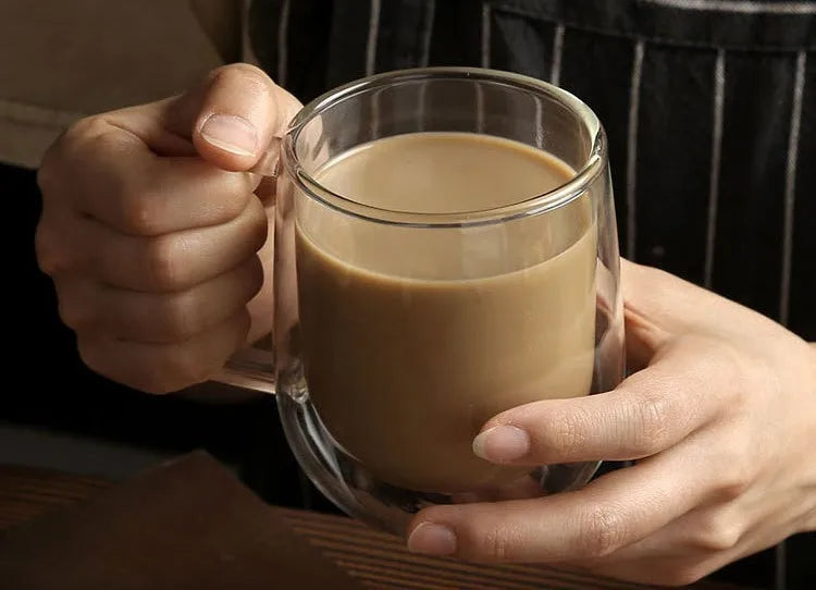 Resistant Double Glass Mug