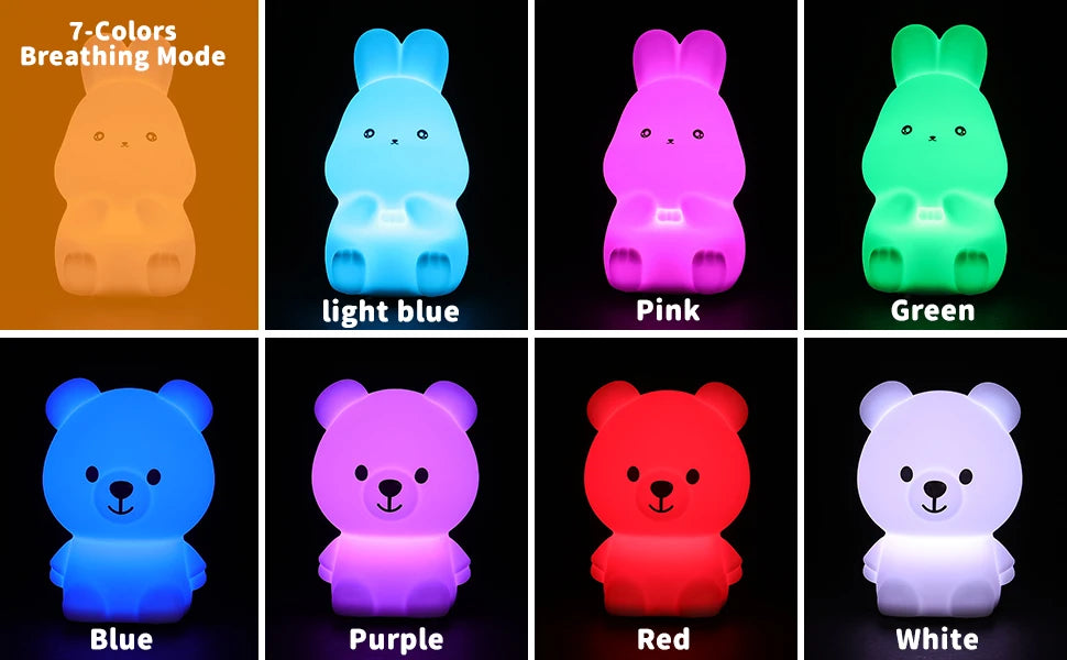 Cat Baby Night Lamp 7-color + Free gifts