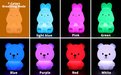 Cat Baby Night Lamp 7-color + Free gifts