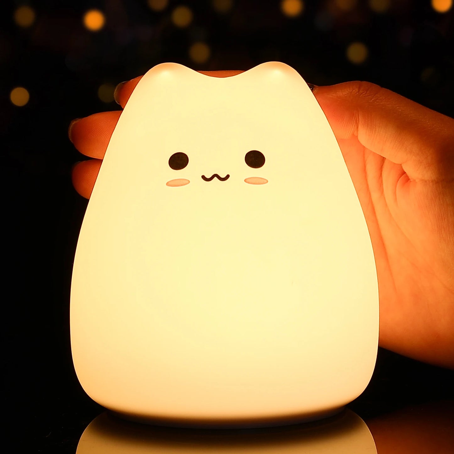 Cat Baby Night Lamp 7-color + Free gifts