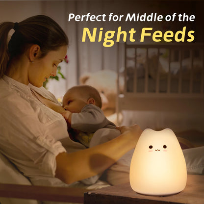 Cat Baby Night Lamp 7-color + Free gifts