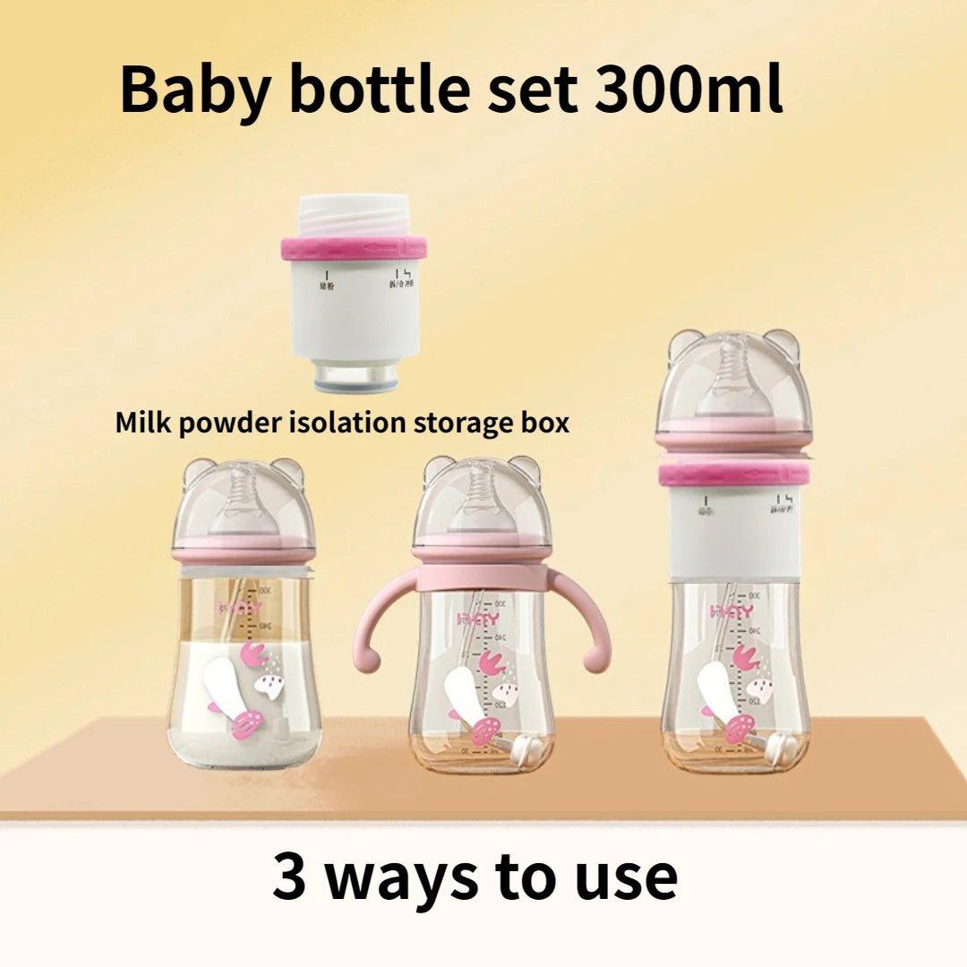 Baby bottle set children outdoor portable insulation