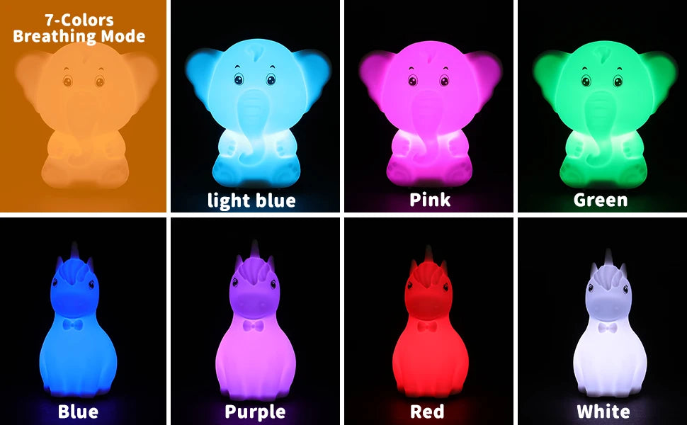 Cat Baby Night Lamp 7-color + Free gifts