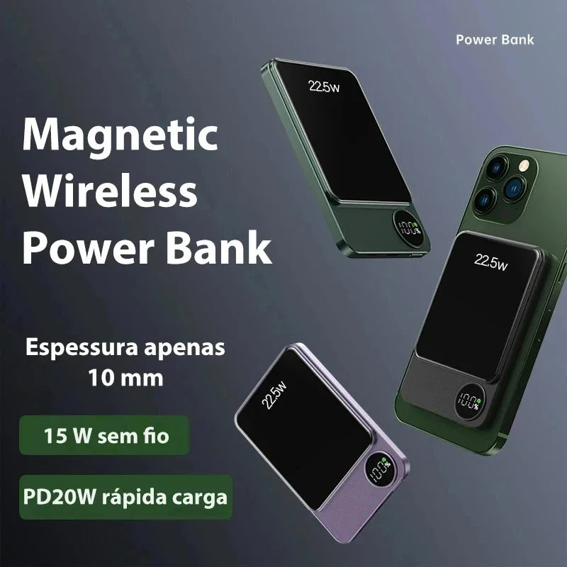 Wireless Power Bank Magnetic Portable Powerbank