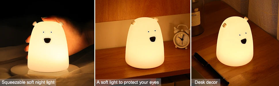 Cat Baby Night Lamp 7-color + Free gifts