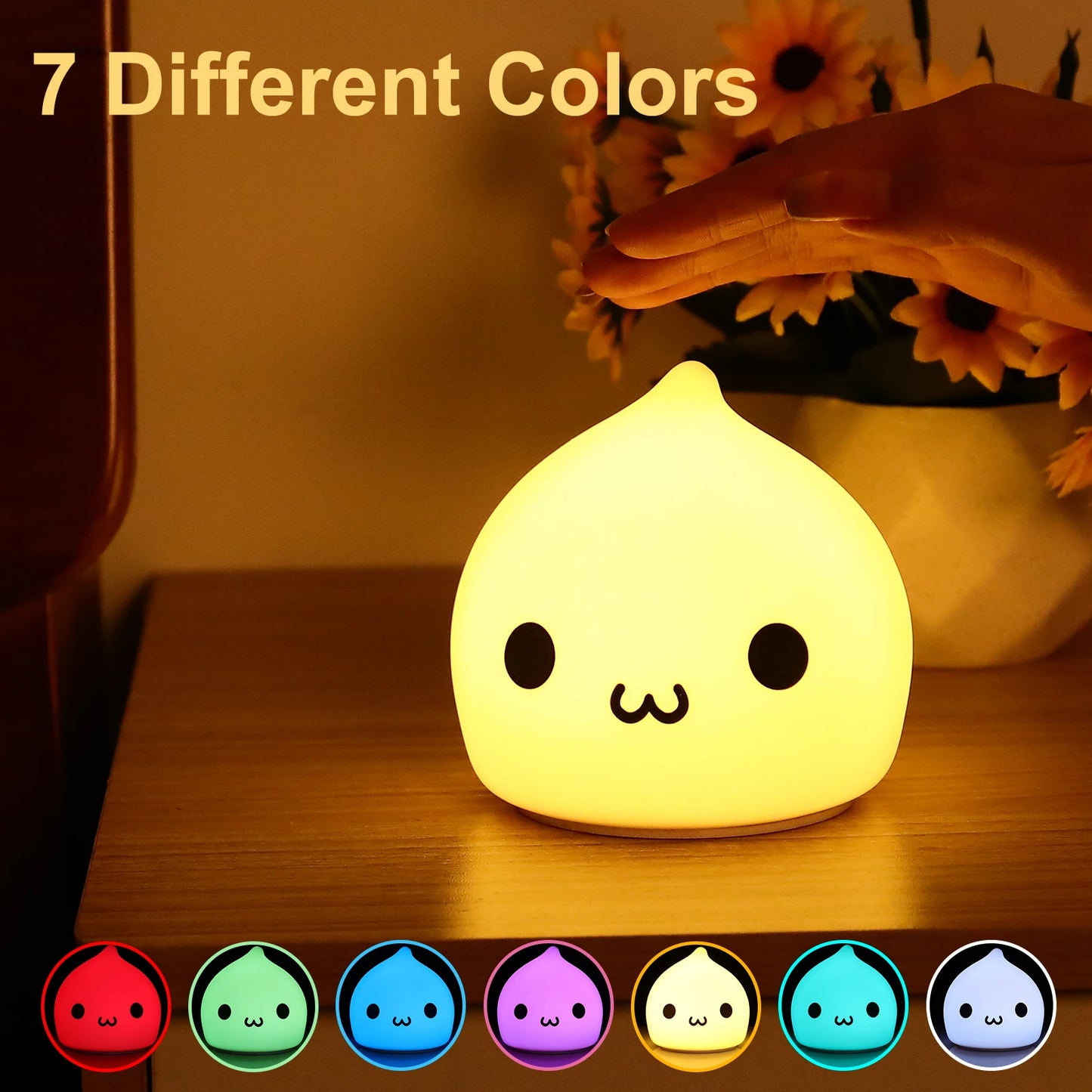 Cat Baby Night Lamp 7-color + Free gifts