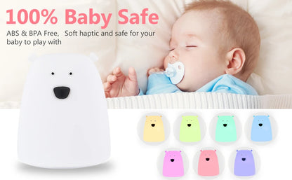 Cat Baby Night Lamp 7-color + Free gifts