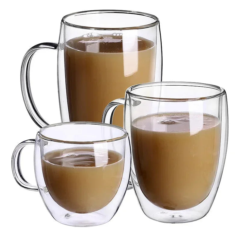 Resistant Double Glass Mug