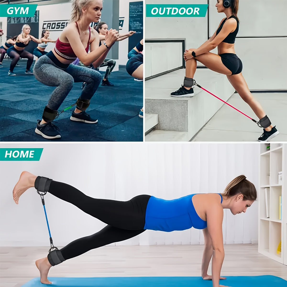 Universal Ankle Resistance Band  + Free gifts