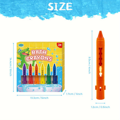 Bath Crayons Set + Free gifts